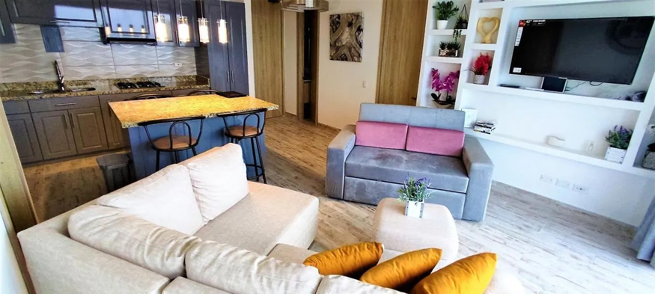 P16 Gorgeous Brand New 2Bd 3Ba 8 Blocks To Old City Steps To The Beach Apartment Cartagena