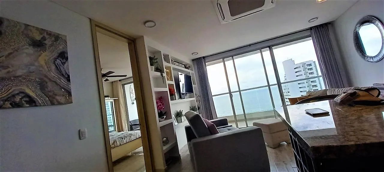 P16 Gorgeous Brand New 2Bd 3Ba 8 Blocks To Old City Steps To The Beach Apartment Cartagena 0*,  Colombia