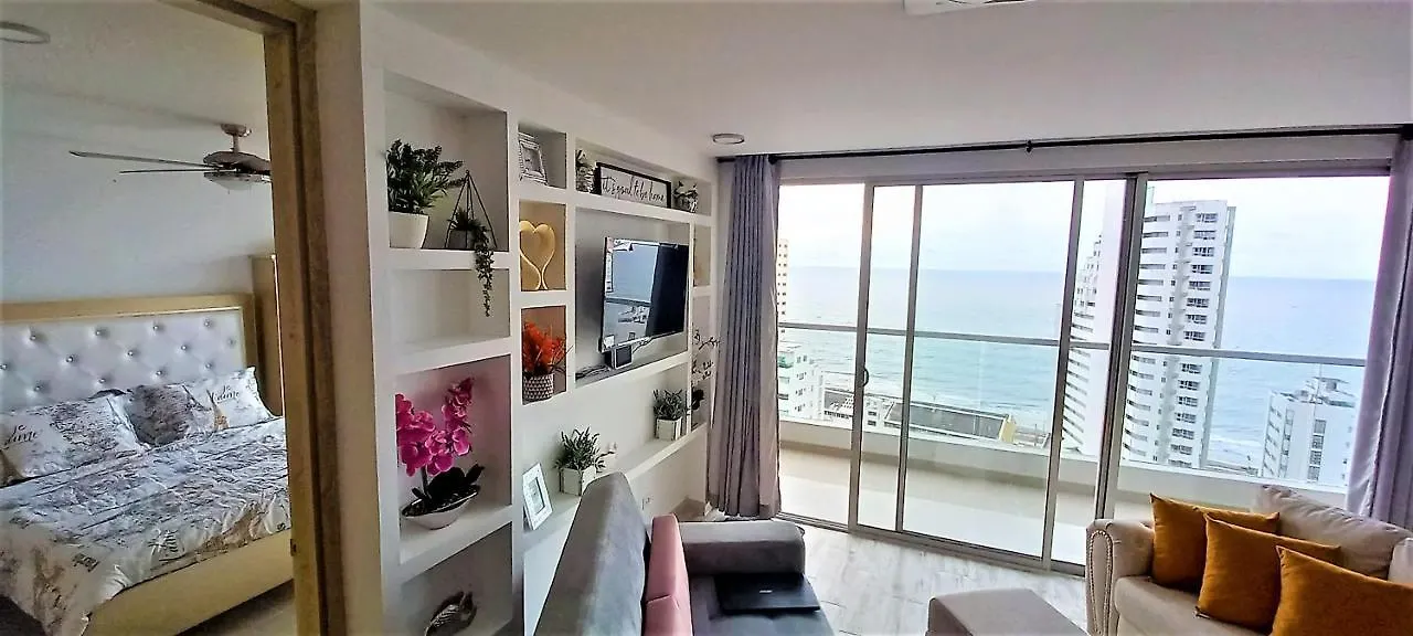 P16 Gorgeous Brand New 2Bd 3Ba 8 Blocks To Old City Steps To The Beach Apartment Cartagena