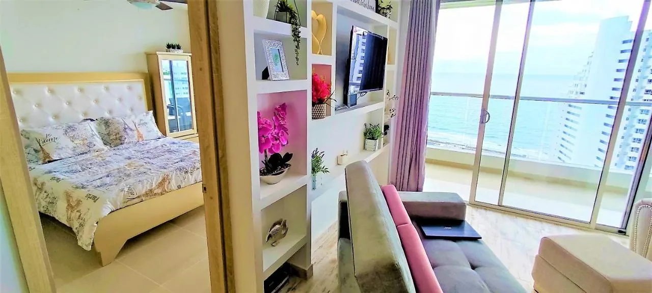 P16 Gorgeous Brand New 2Bd 3Ba 8 Blocks To Old City Steps To The Beach Apartment Cartagena