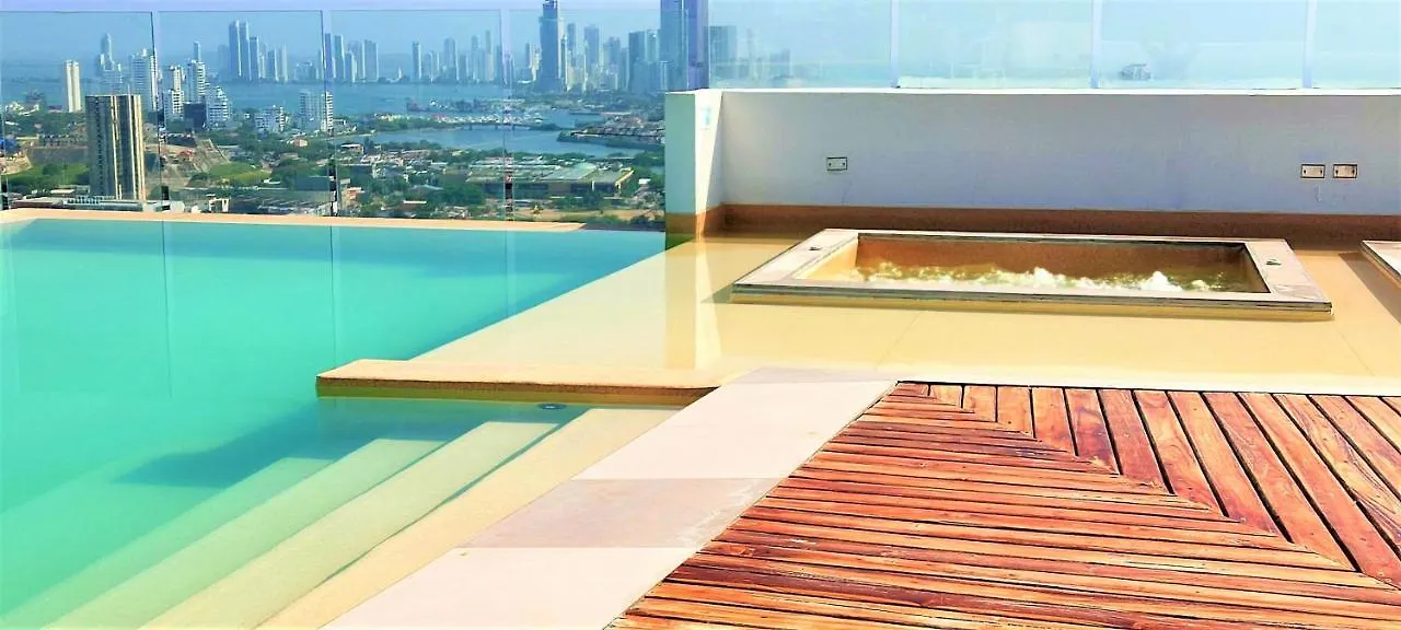 P16 Gorgeous Brand New 2Bd 3Ba 8 Blocks To Old City Steps To The Beach Apartment Cartagena
