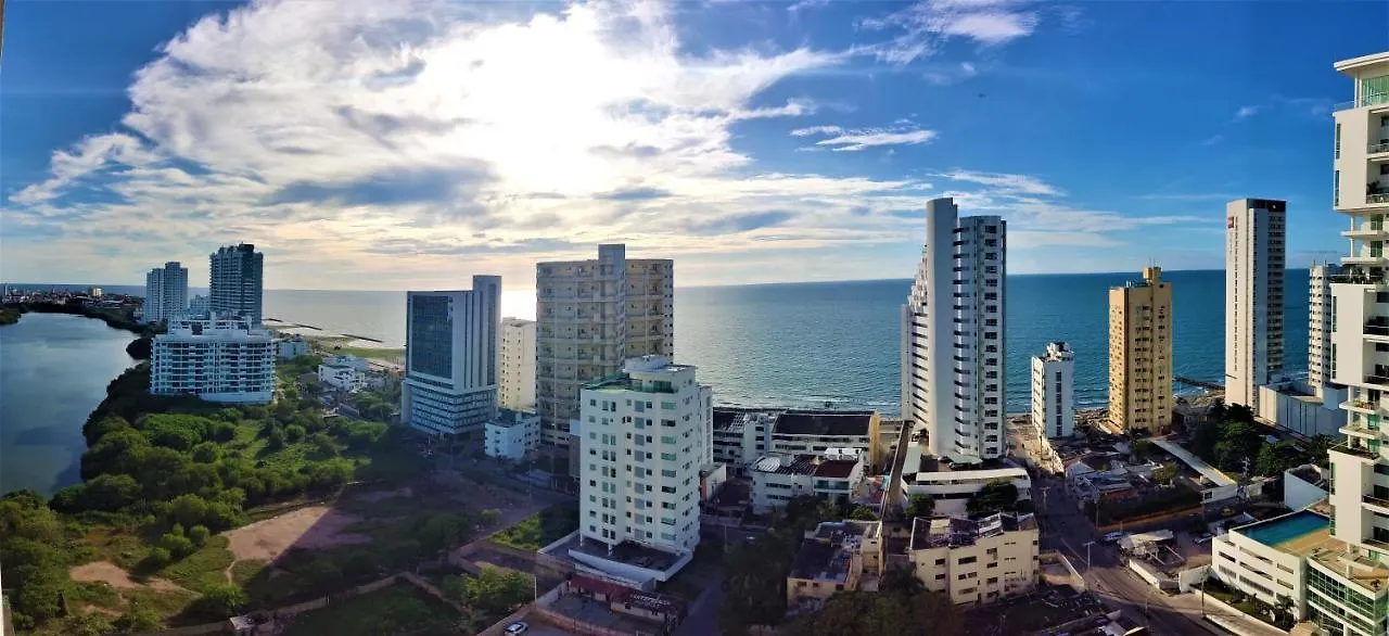P16 Gorgeous Brand New 2Bd 3Ba 8 Blocks To Old City Steps To The Beach Apartment Cartagena