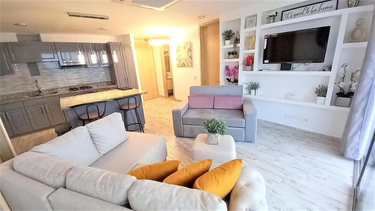P16 Gorgeous Brand New 2Bd 3Ba 8 Blocks To Old City Steps To The Beach Apartment Cartagena