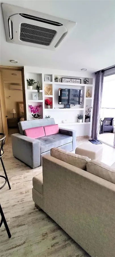 P16 Gorgeous Brand New 2Bd 3Ba 8 Blocks To Old City Steps To The Beach Apartment Cartagena