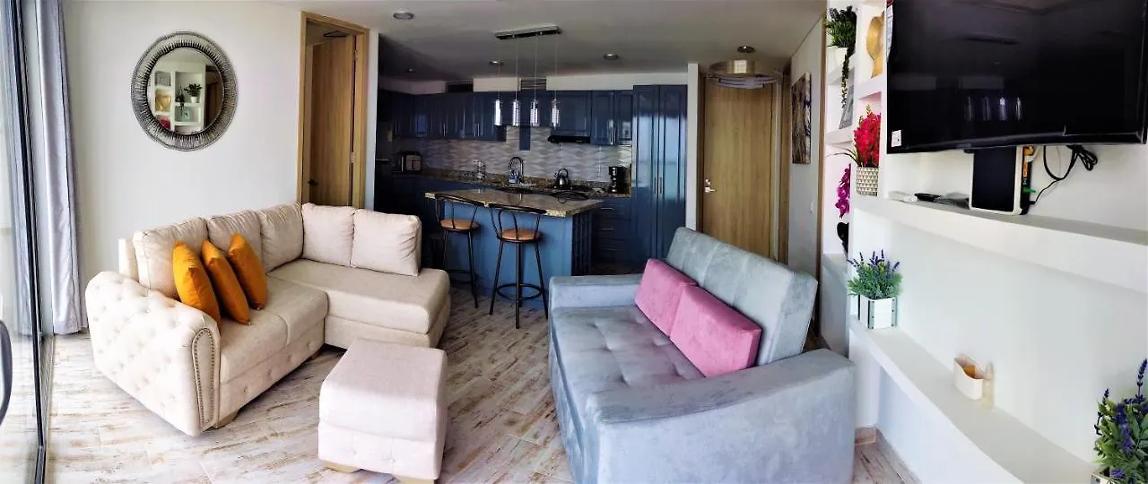 P16 Gorgeous Brand New 2Bd 3Ba 8 Blocks To Old City Steps To The Beach Apartment Cartagena Colombia
