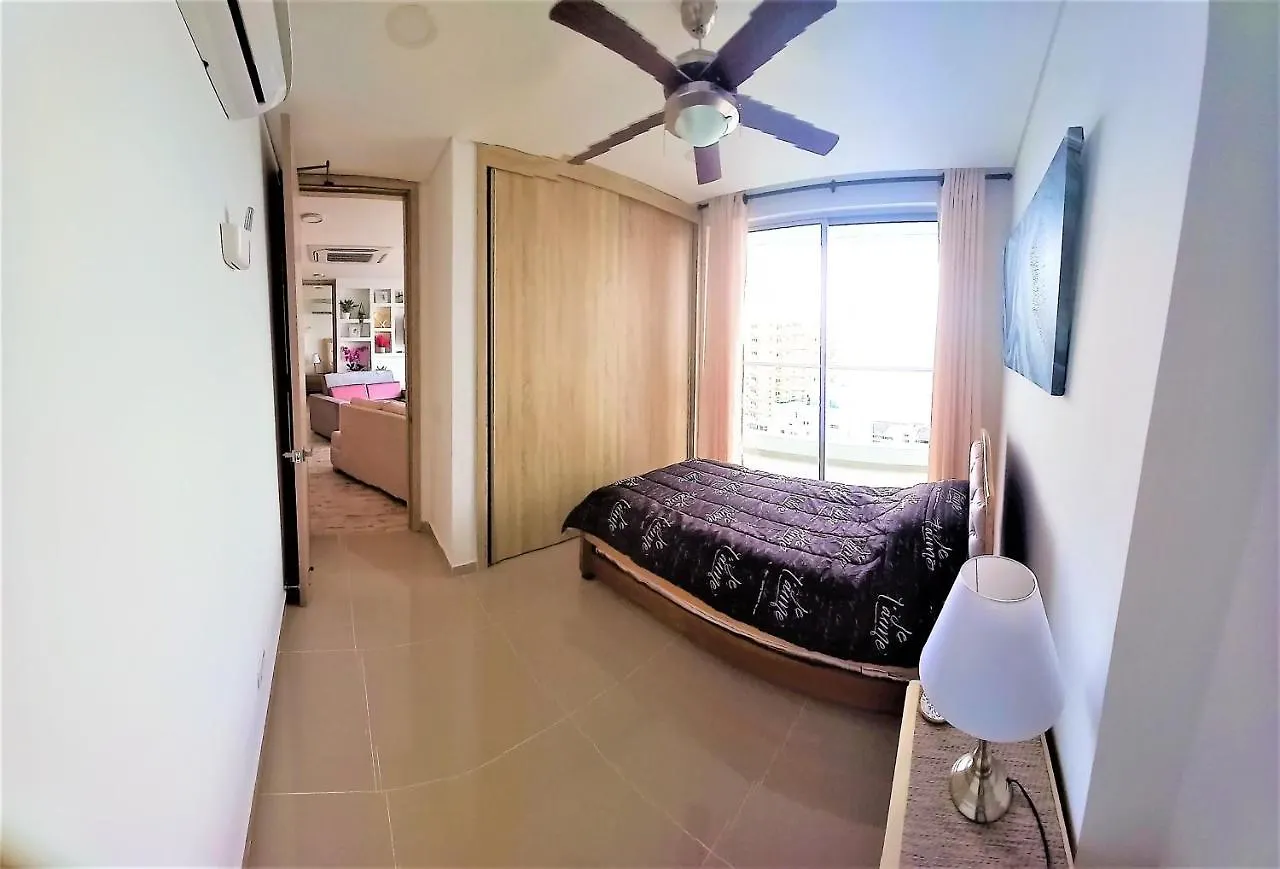 P16 Gorgeous Brand New 2Bd 3Ba 8 Blocks To Old City Steps To The Beach Apartment Cartagena