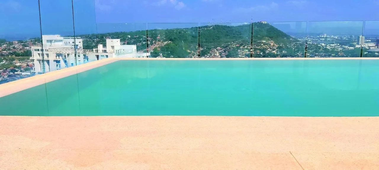 P16 Gorgeous Brand New 2Bd 3Ba 8 Blocks To Old City Steps To The Beach Apartment Cartagena